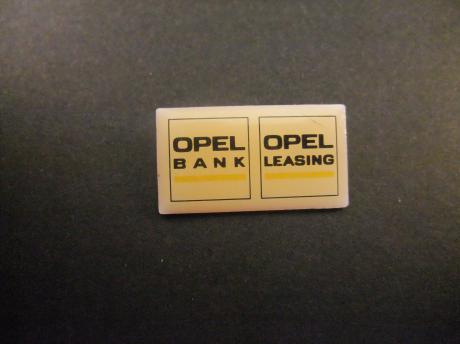 Opel Bank-Opel Leasing